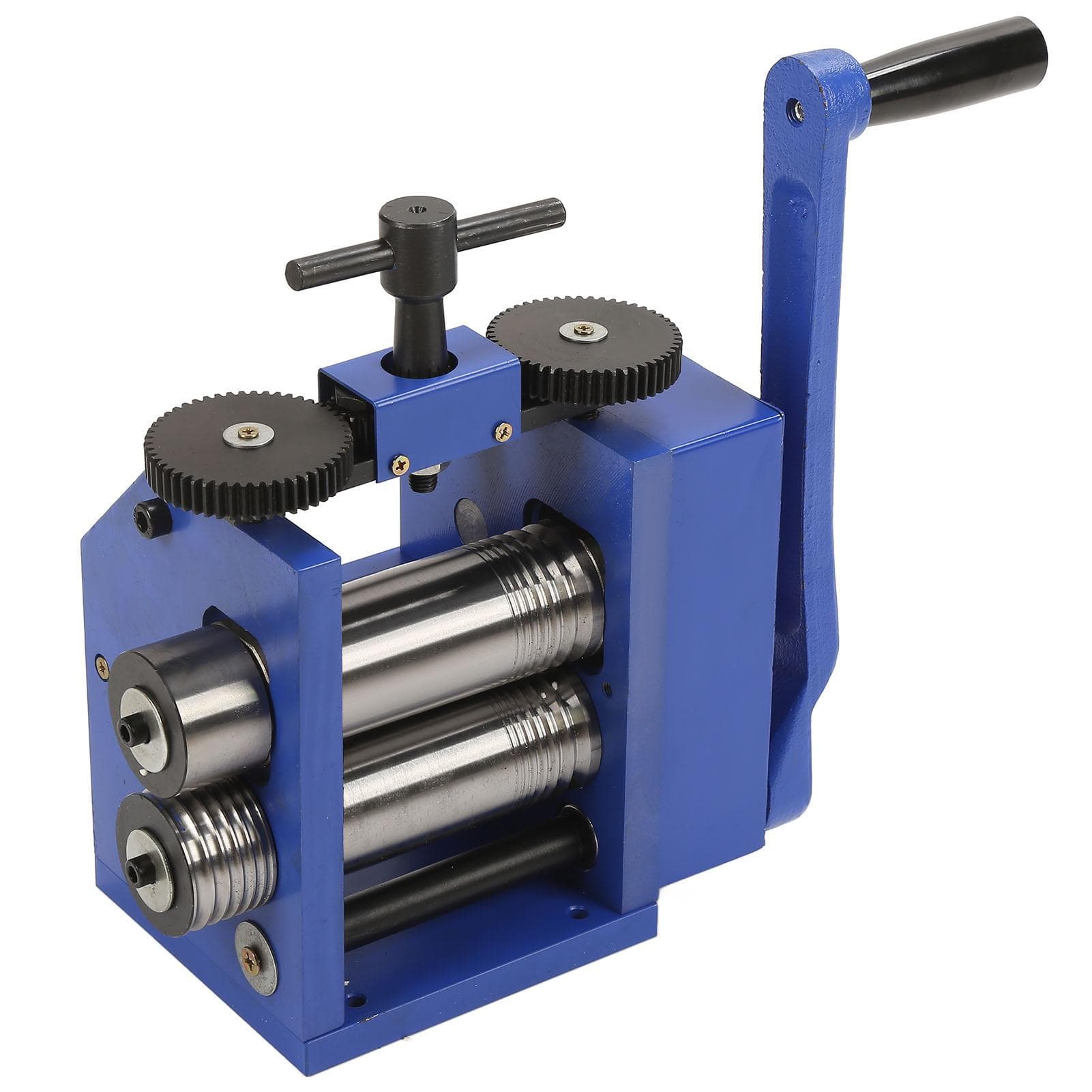 Jewelry Rolling Mill Tool Blue Steel Multifunctional Manuals Rolling Mills for JewelersStyle 2