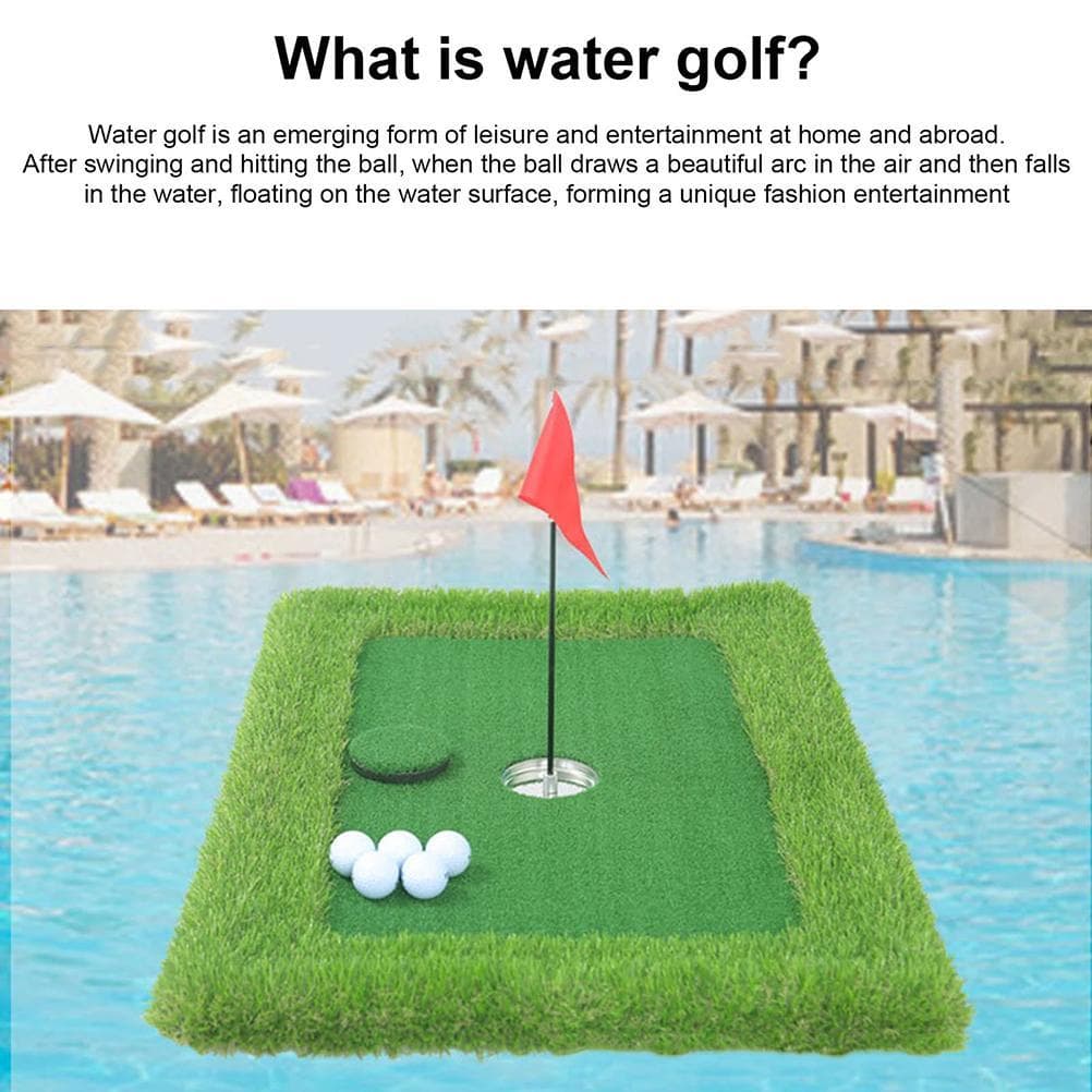 Floating Green for Pool Outdoor  Backyard Game Summer Pool Yard Floating  Green Game