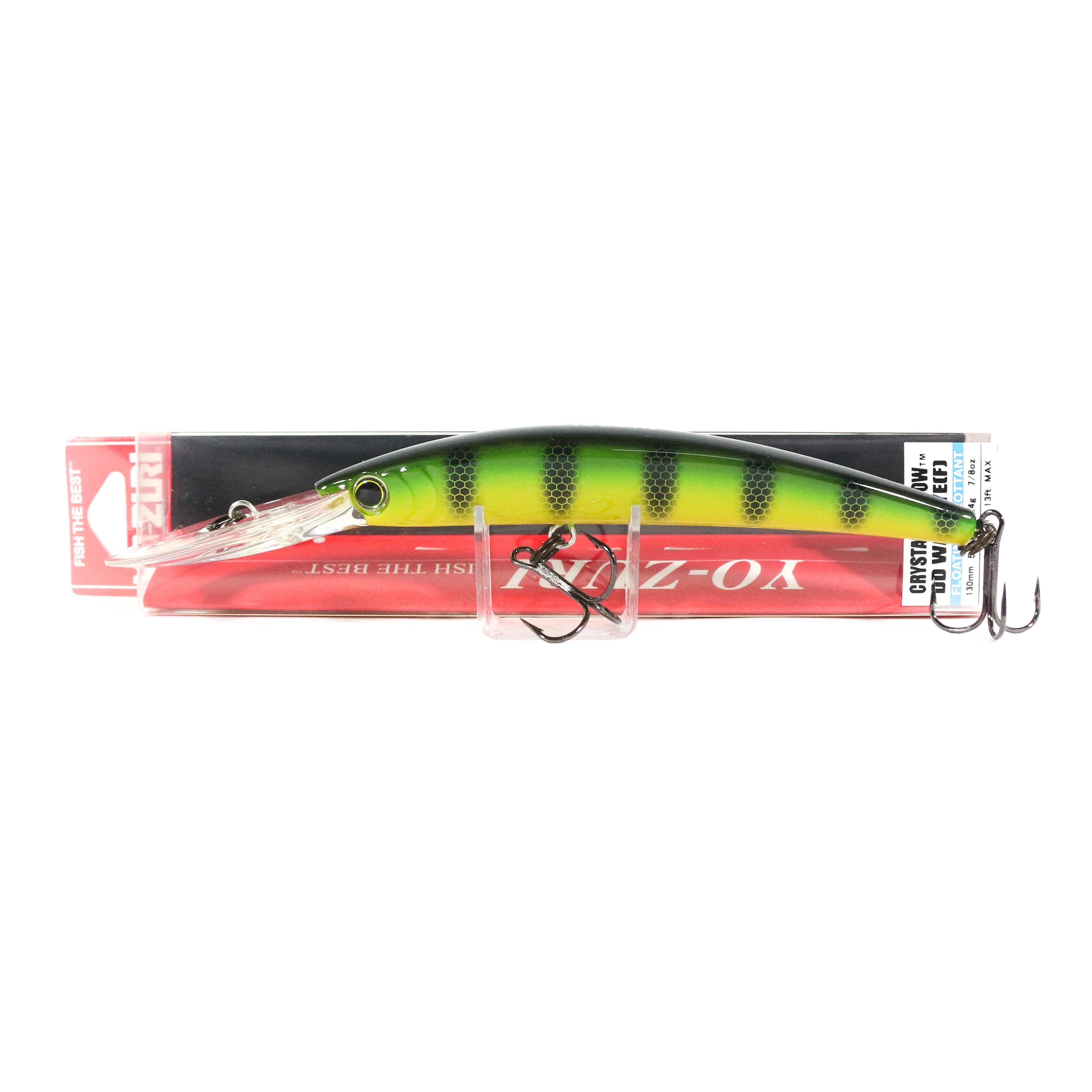 Yo Zuri Crystal Minnow DD Walleye 130 mm Floating Lure R1301-MPC (3631)