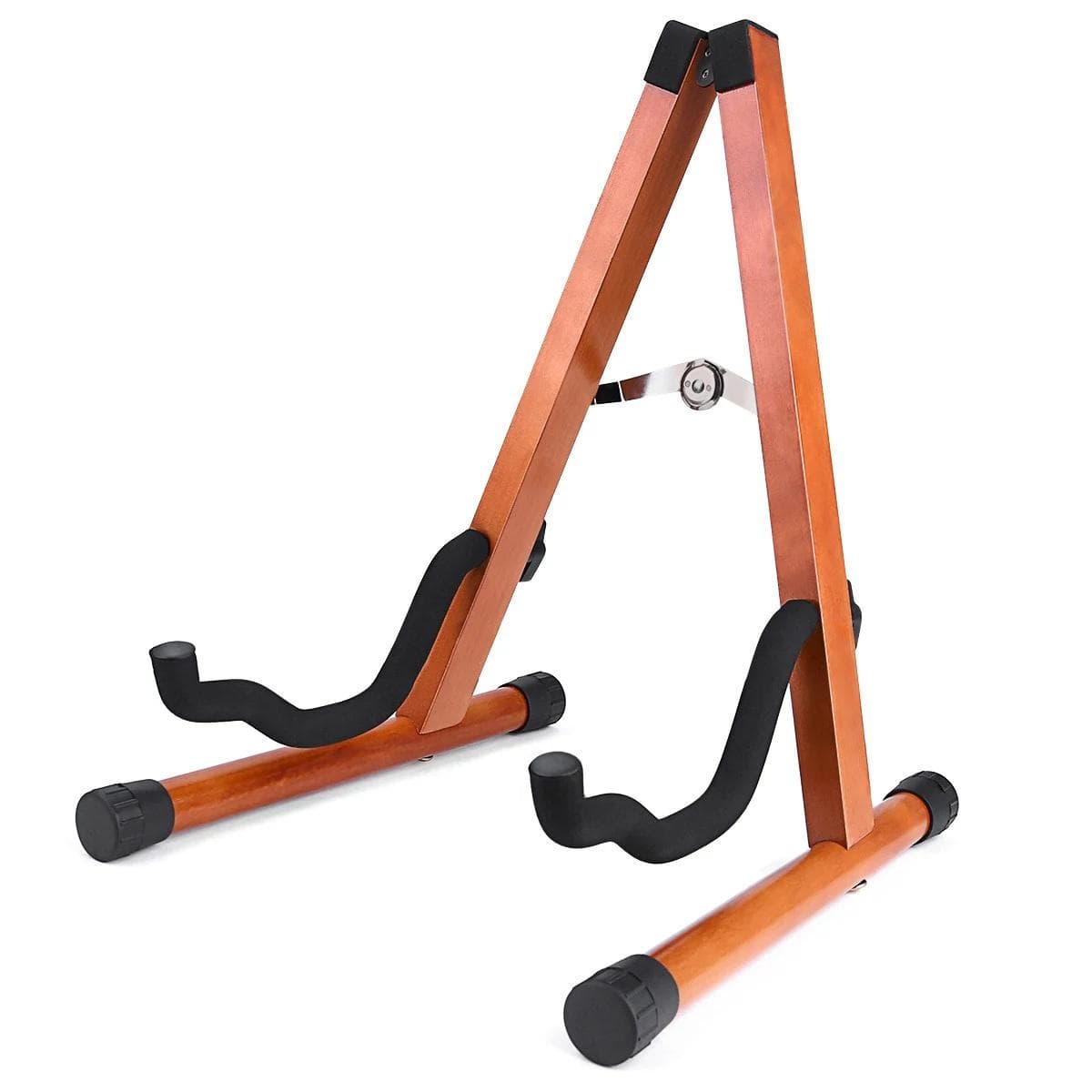 Portable Solid Wood Guitar Stand Holder Birch Wood Detachable String Instrument Bracket for coffee