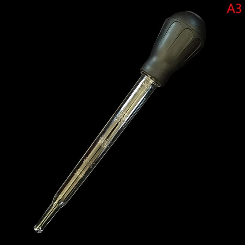 29cm Lengthen Pipettes Aquarium siphon fish tank vacuum cleaner Simple cleaning tool for aquarium water changer black