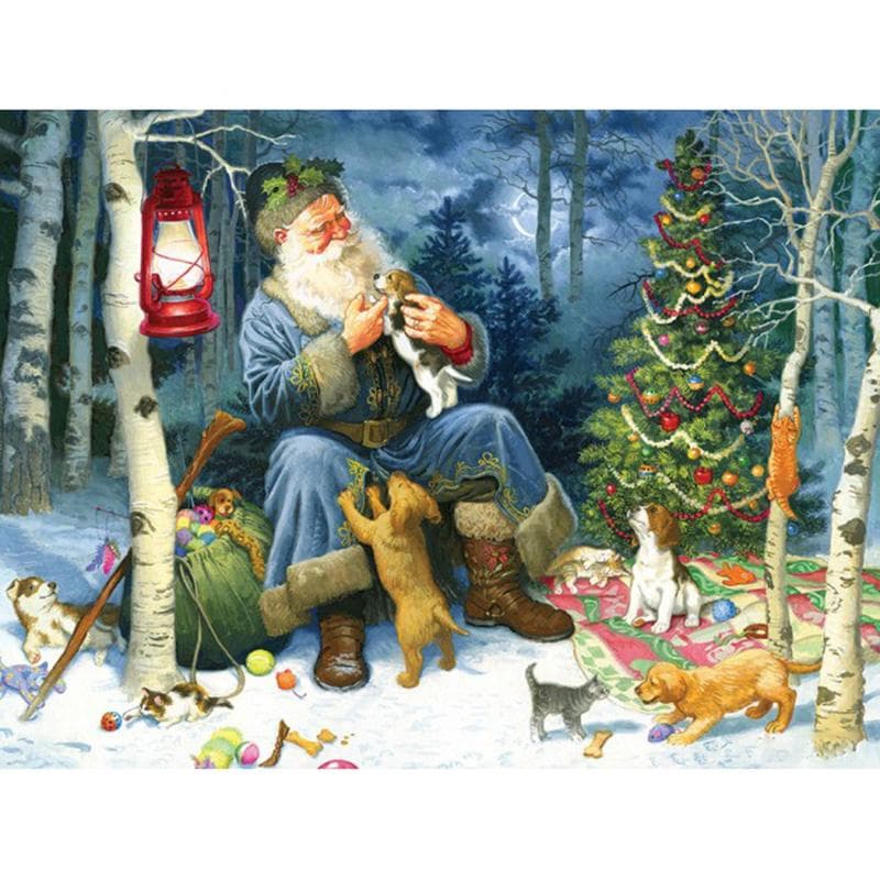 DIY Diamond Painting Celebrate Christmas Diamond Embroidery Cross Stitch Rhinestone Mosaic Painting 20X30CM