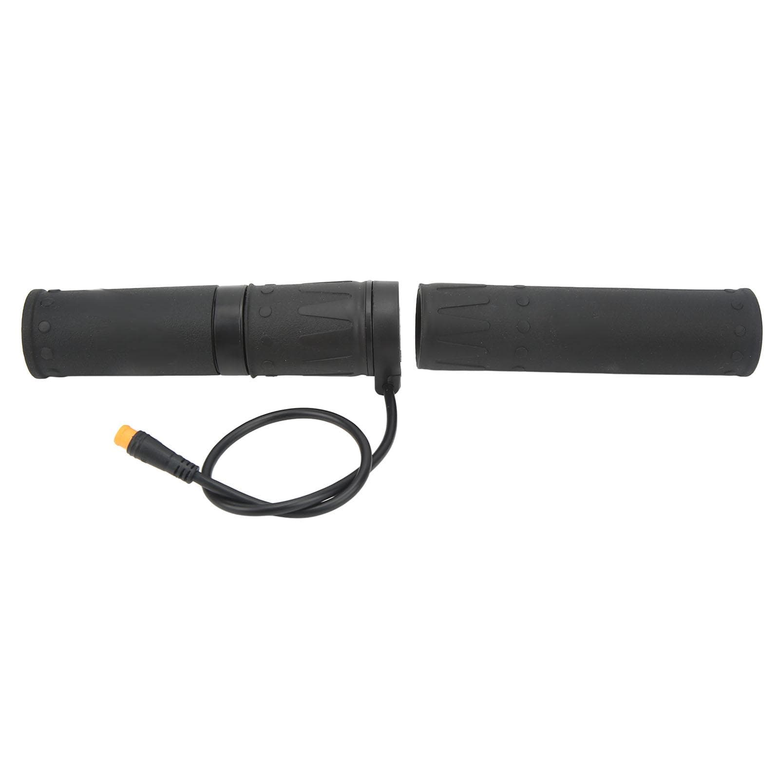 Electric Bike Throttle Grip Rubber Split Half Rotation with Waterproof Joint Bike Twist Throttle