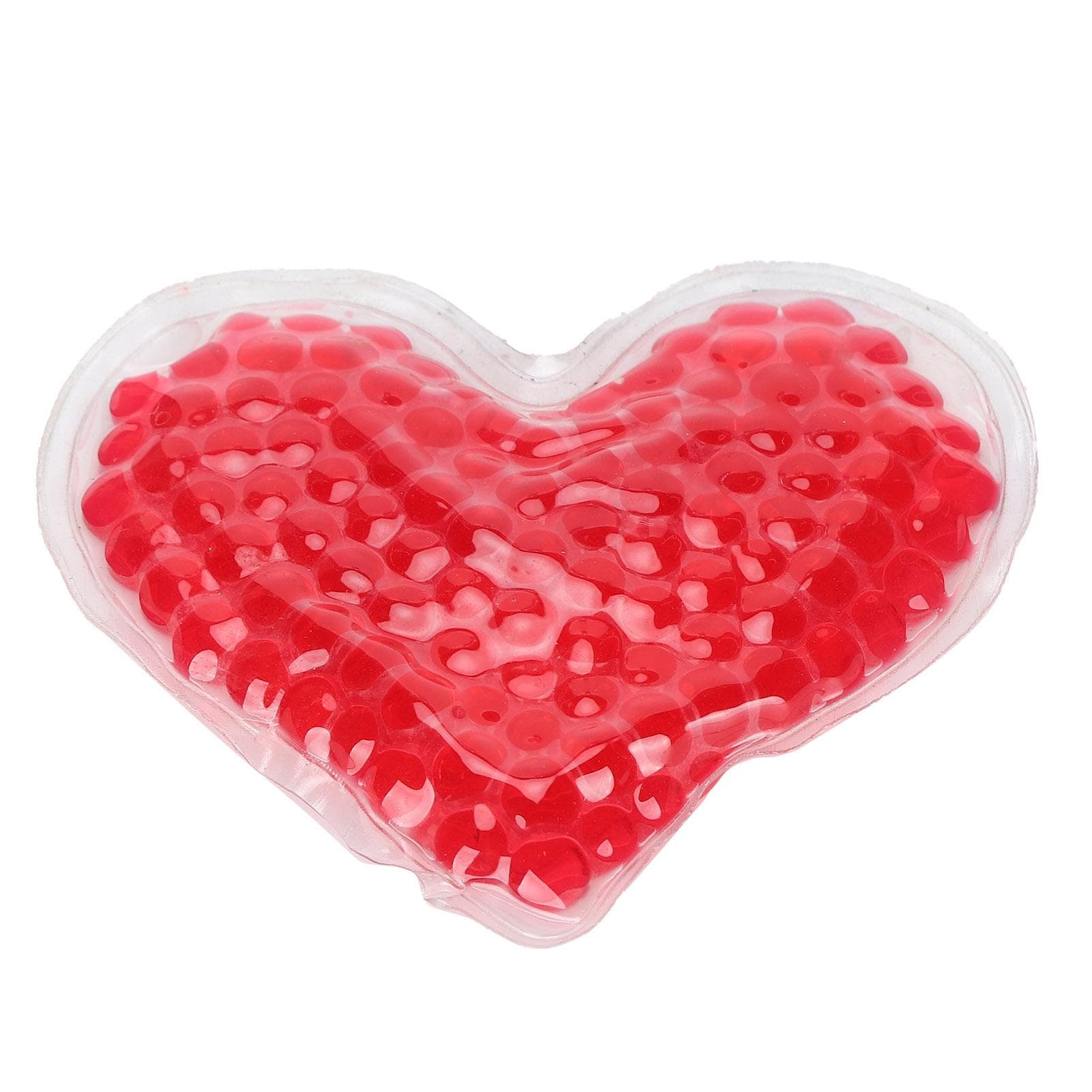 Heart Shaped Hot Cold Compress Ice Pack Pain Relief Home Beauty Salon Gel Bead Pack(M ) Medium 4.75L