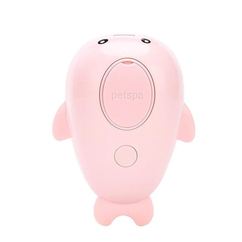Cute Dog Cat Steam Hair Brush Electric Spray Pet Comb 3 In1 Steamer Massager Pet Grooming Removing Tangled Hair Brush pink
