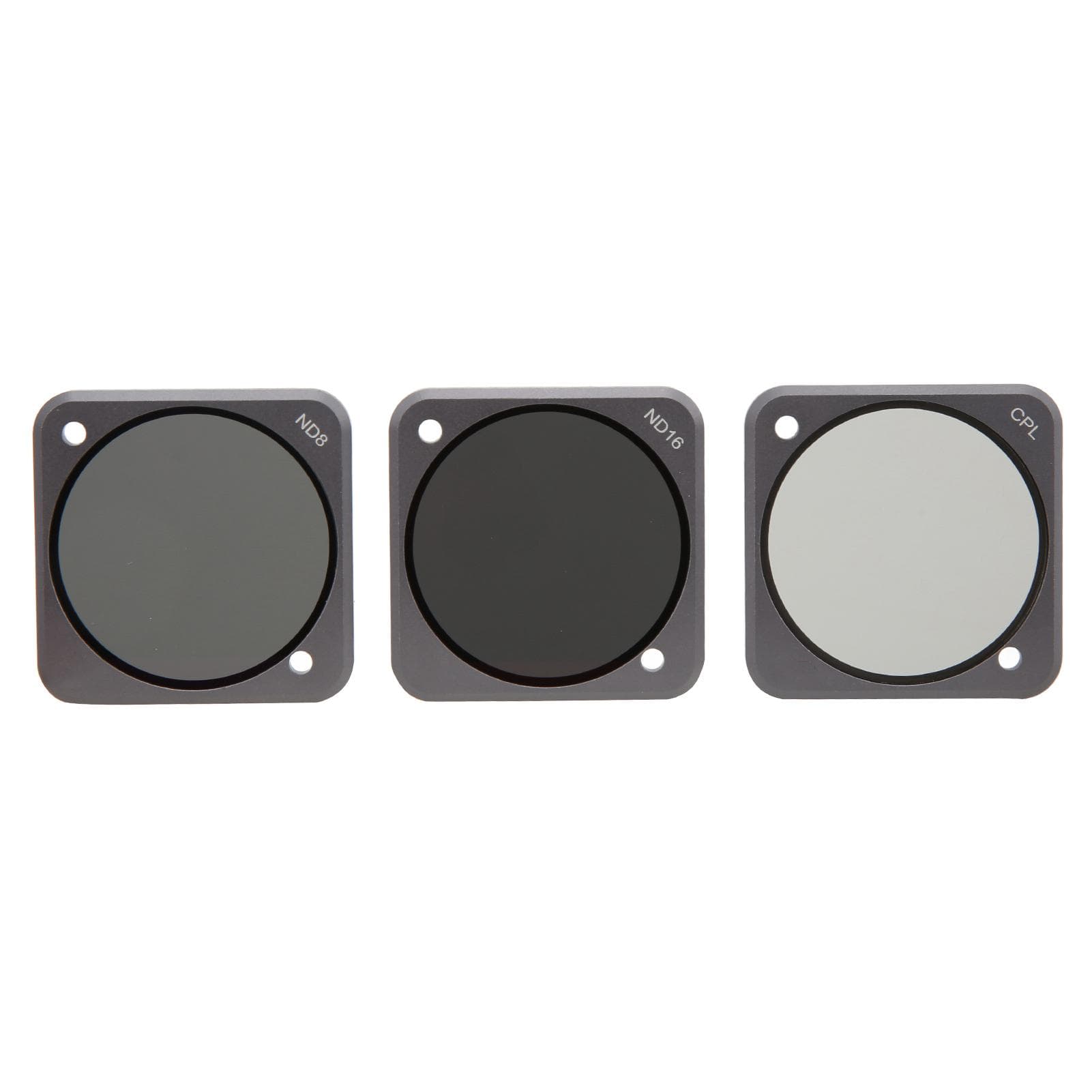 Junestar Action Camera Filters 3 in 1 Filter Kit CPL ND8 ND16 for DJI Action2 Motion Camera