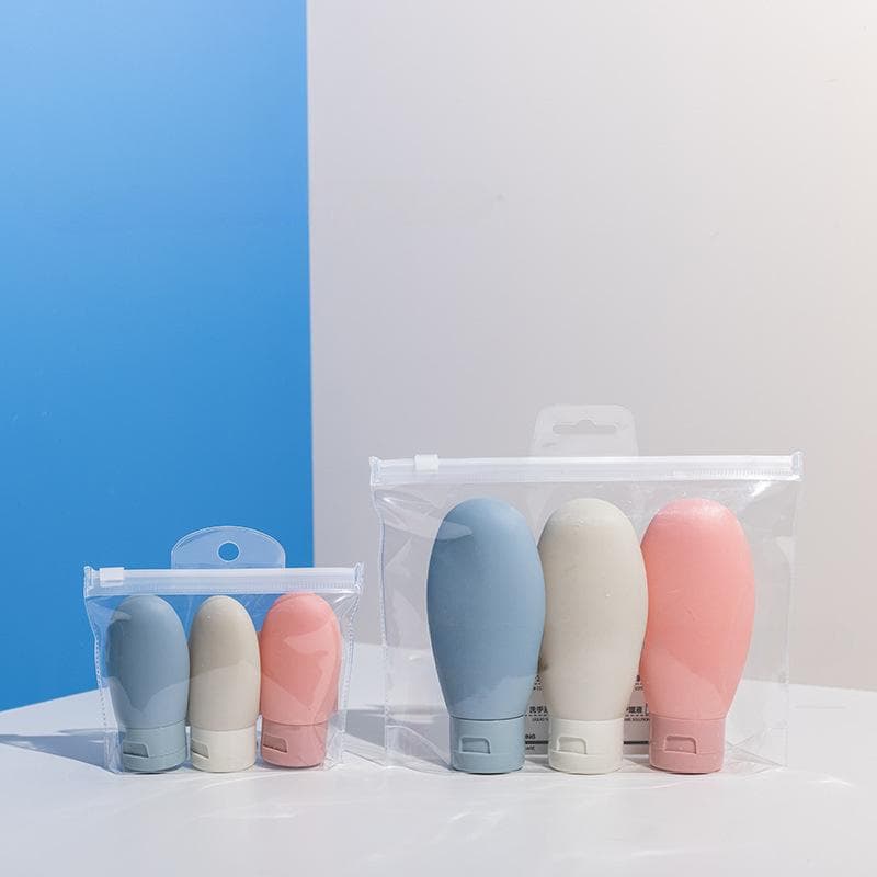 Travel Bottle Filling Set 30 60 100ml Cosmetic Lotion Facial Cleanser Hand Cream Mother and Child Pump Bottle 30ml
