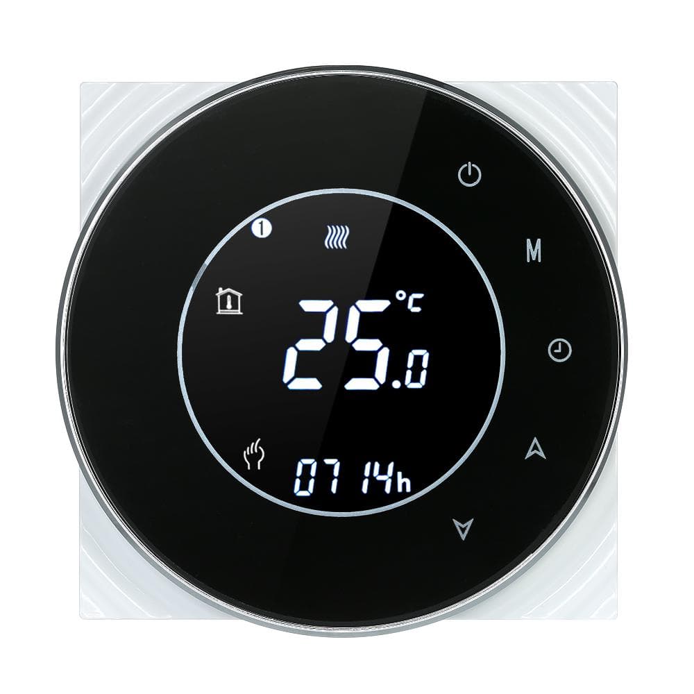 Programmable Gas Boiler Heating Thermostat Dry Contact Temperature Controller Touchscreen LCD with
