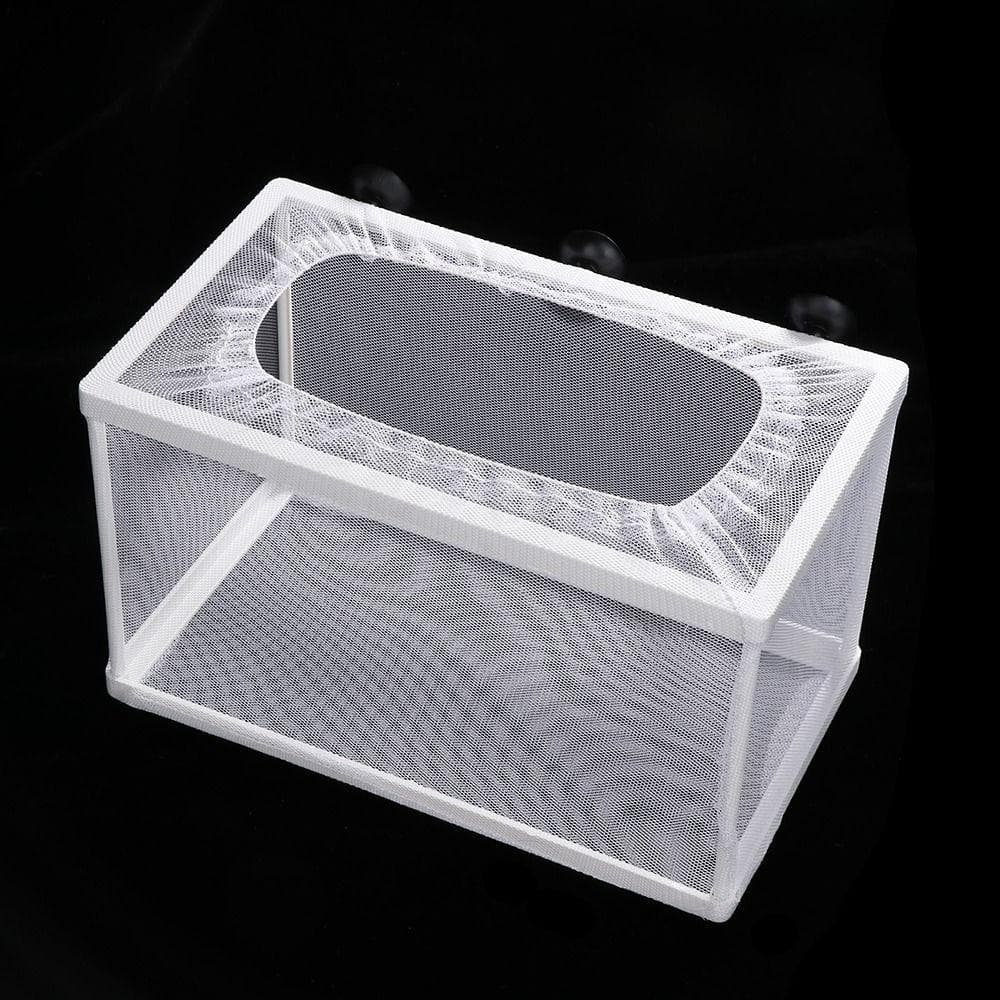 Flexible Net Rearing Aquarium Incubator Breeder Breeding Isolation Box Grow Seed Holder Hatchery large-A