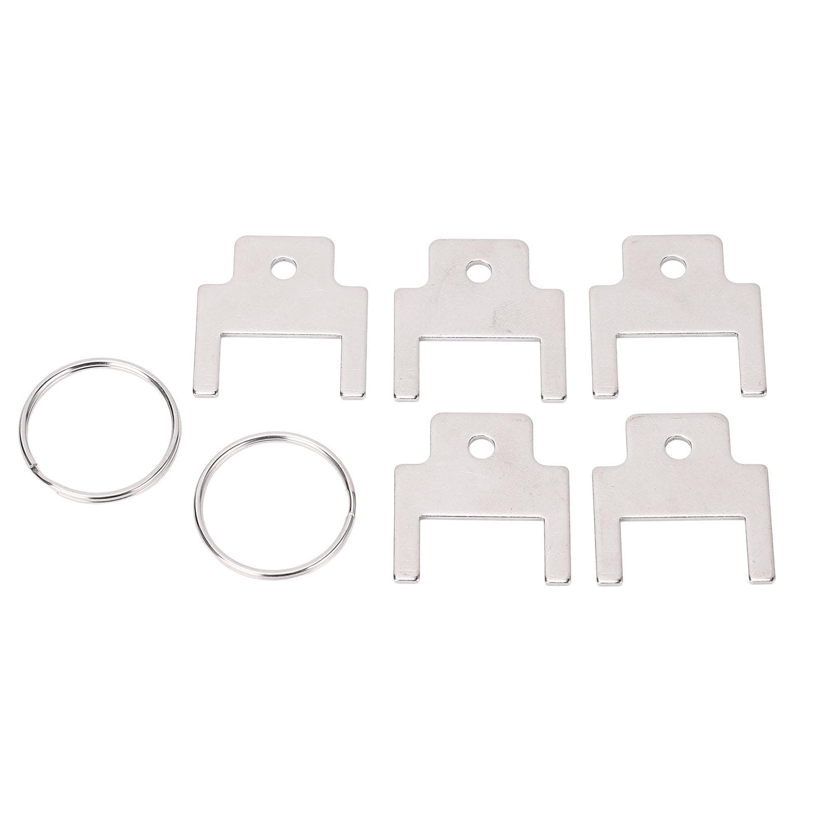 5 Pcs Paper Towel Dispenser Key Stainless Steel 770301 Toilet Paper Dispenser Replacement Key for