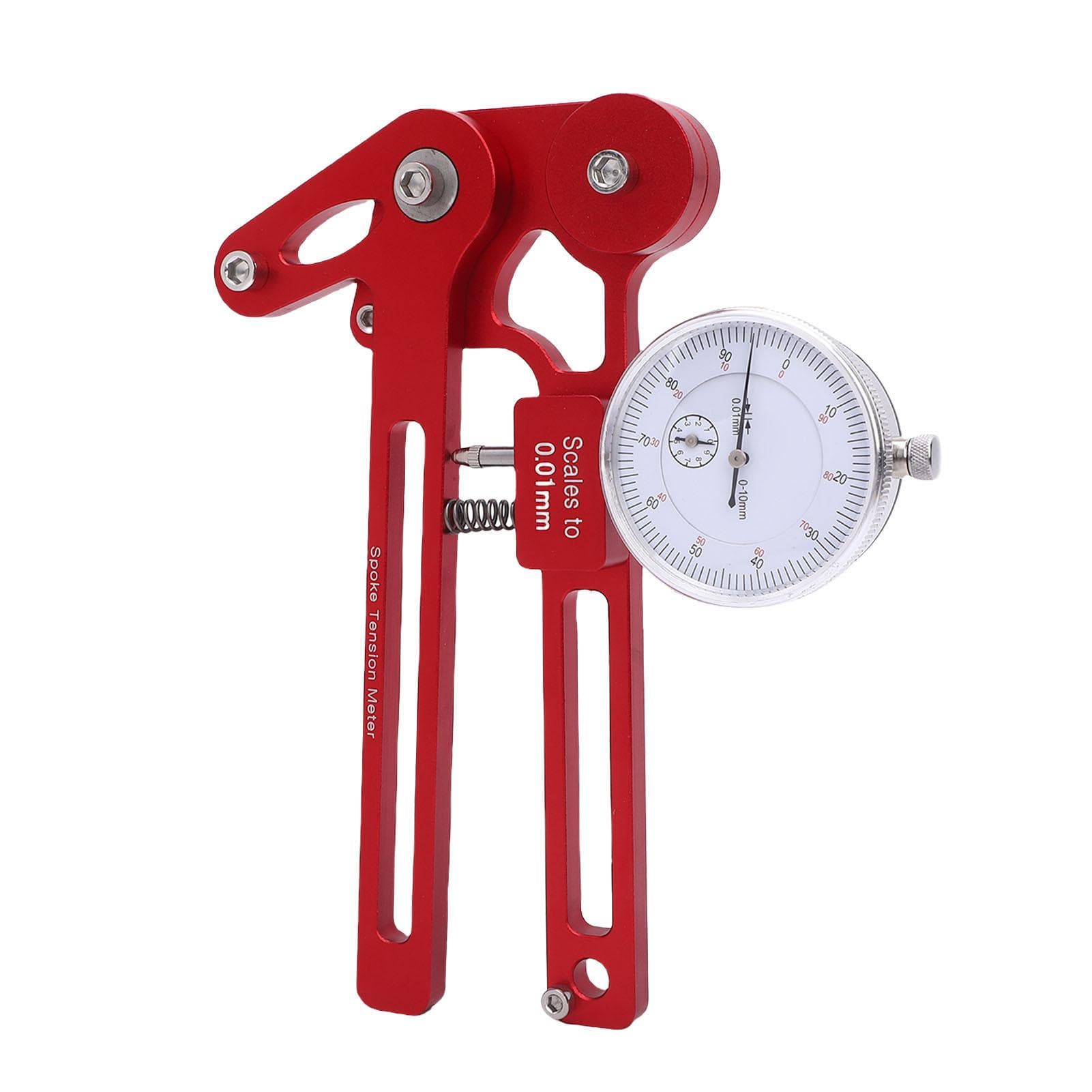 Bike Wheel Spoke Tension Meter Alloy Rugged Bike Wheel Rim Alignment Meter for Repairing