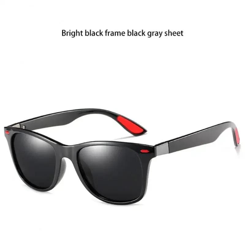 Fashion Classic Square Sunglasses for Men Women UV400 Anti Glare Travel Fishing Cycling Sun Glasses As shows