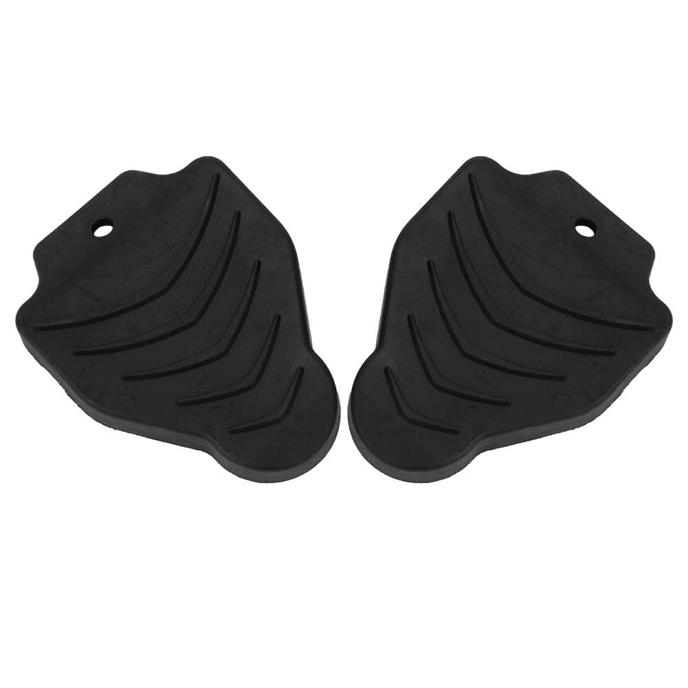 1 Pair Black Bike Pedals Cleats Protector Protective Cover Compatible for Look Delta