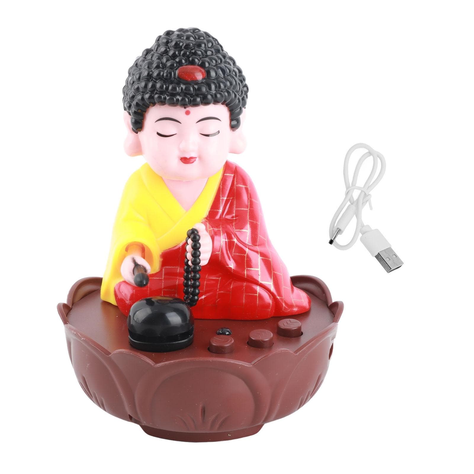 Nodding Chanting Joss Figurine Statue with Music Car Dashboard Display Joss Decorative Statue Model