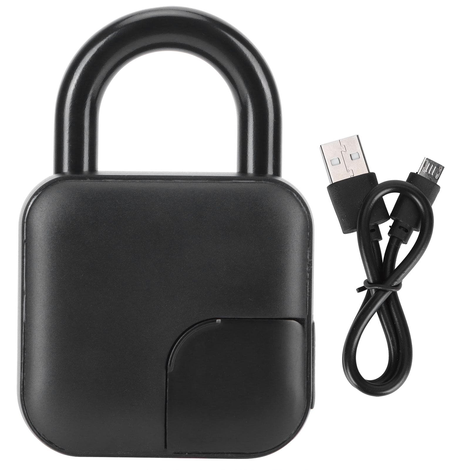 Fingerprint Lock AntiTheft Intelligent APP Bluetooth Padlock for Warehouse Dormitory Bicycle