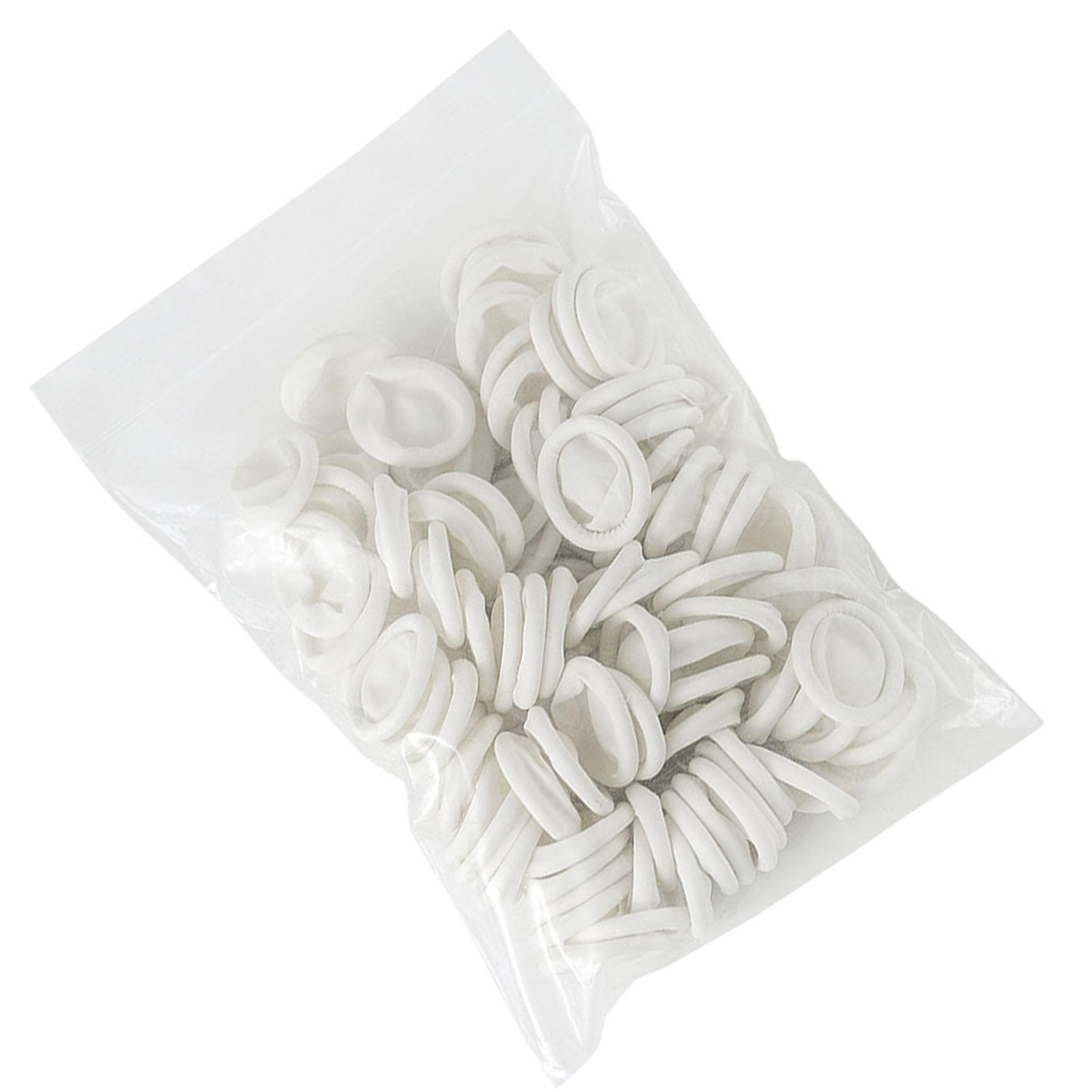 100Pcs Disposable Finger Cots Rubber Covers Wear Resistant Non Slip Thickening for Electronic