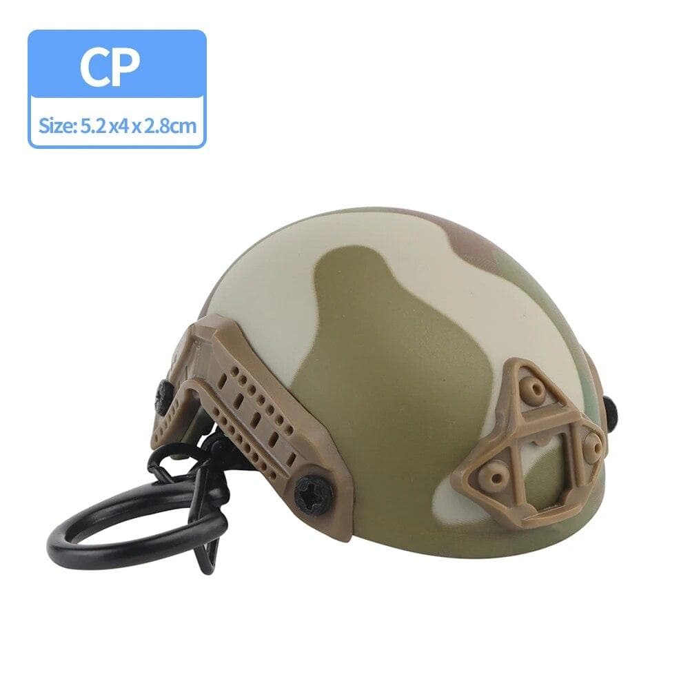Airsoft Helmet Shaped Keychain Bottle Opener Beer Can Opener Mini Corkscrew Decoration Outdoor Hunting Hiking Fan Kitchen Gift grey