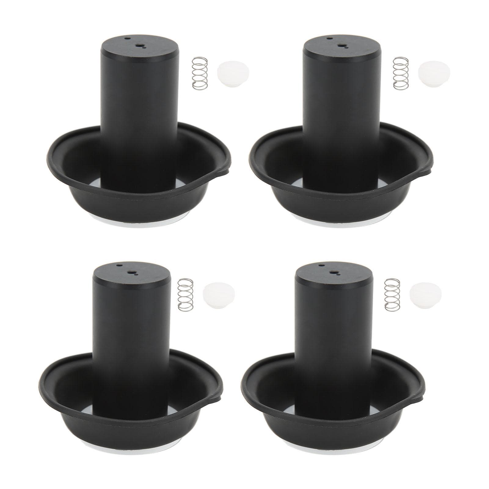 4sets Carburetor Vacuum Diaphragms Plunger Kit Replacement for Vmax 1200 VMX1200 1985?2007