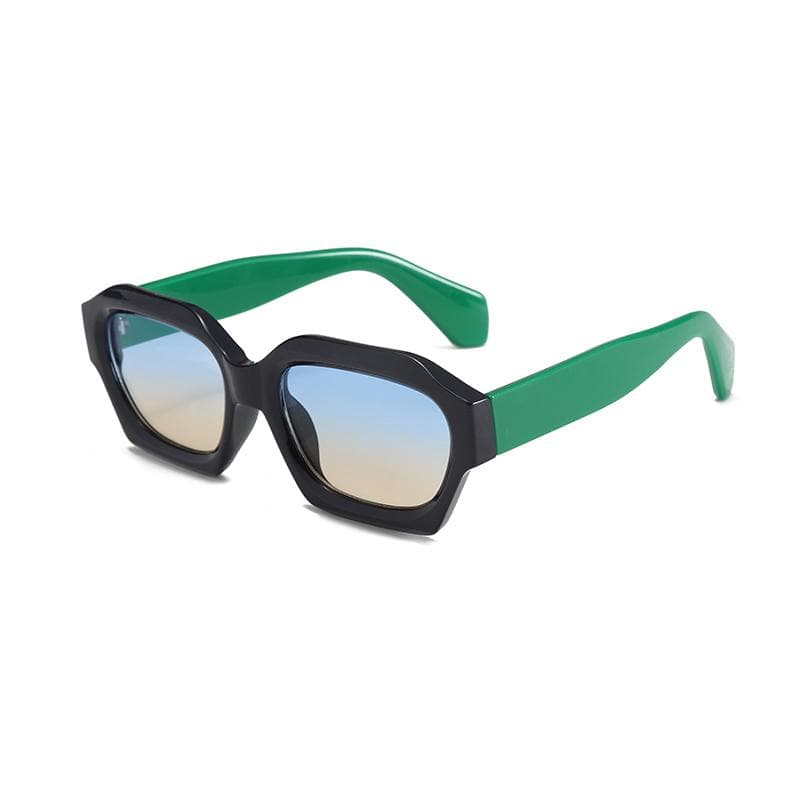 Plain Face Retro Cat Eye Sunglasses For Women UV Resistant High End Street Photography Fashionable Shades 7731