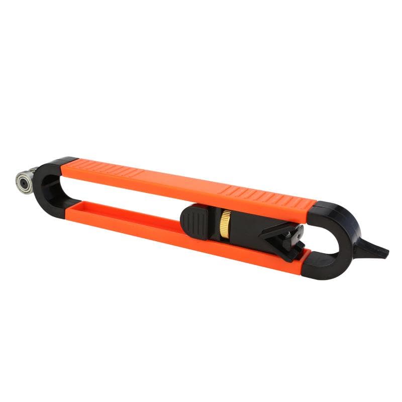 Profile Scribing Ruler Contour Gauge With Lock Adjustable Locking Woodworking Tools Measuring Gauge Measurement Tool orange