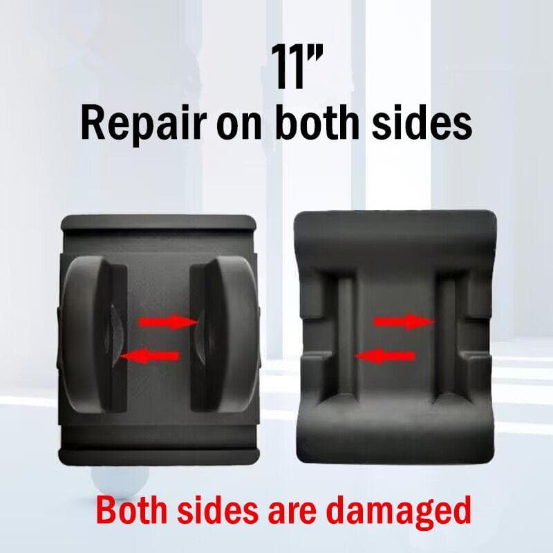 Underground Metal Detector 11 Search Coil Ear Repair Stiffener for Minelab Equinox 600 800 Coil L black
