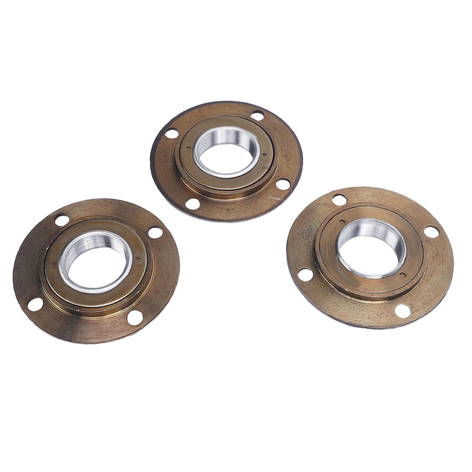 3PCS Toothless Flywheels 4 Holes Single Speed Replacement Freewheel for Electric Bike Tricycle