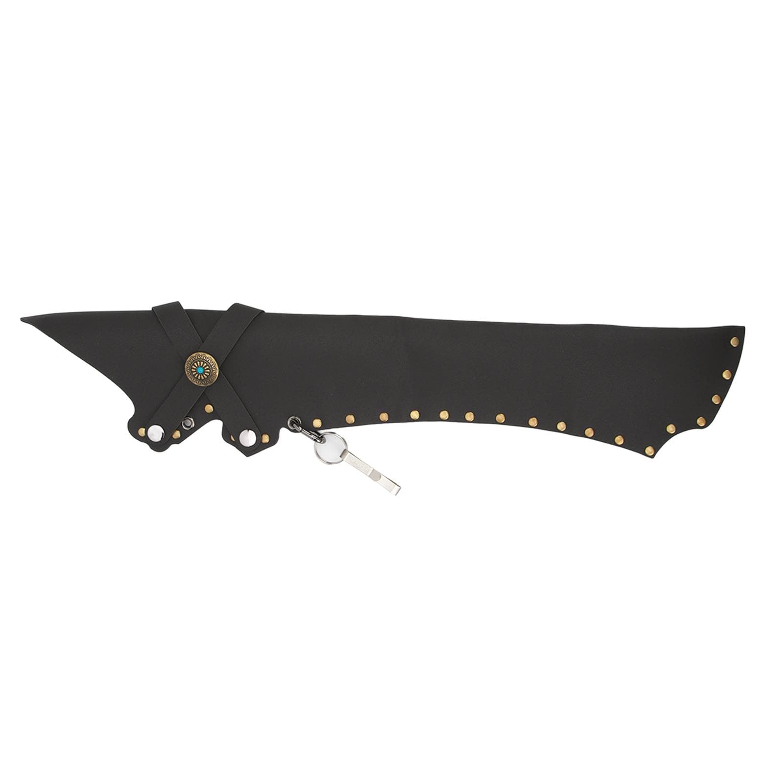 Archery Arrow Quiver Holding 20 Arrows Leather Archery Arrow Holder for Field Practice Black