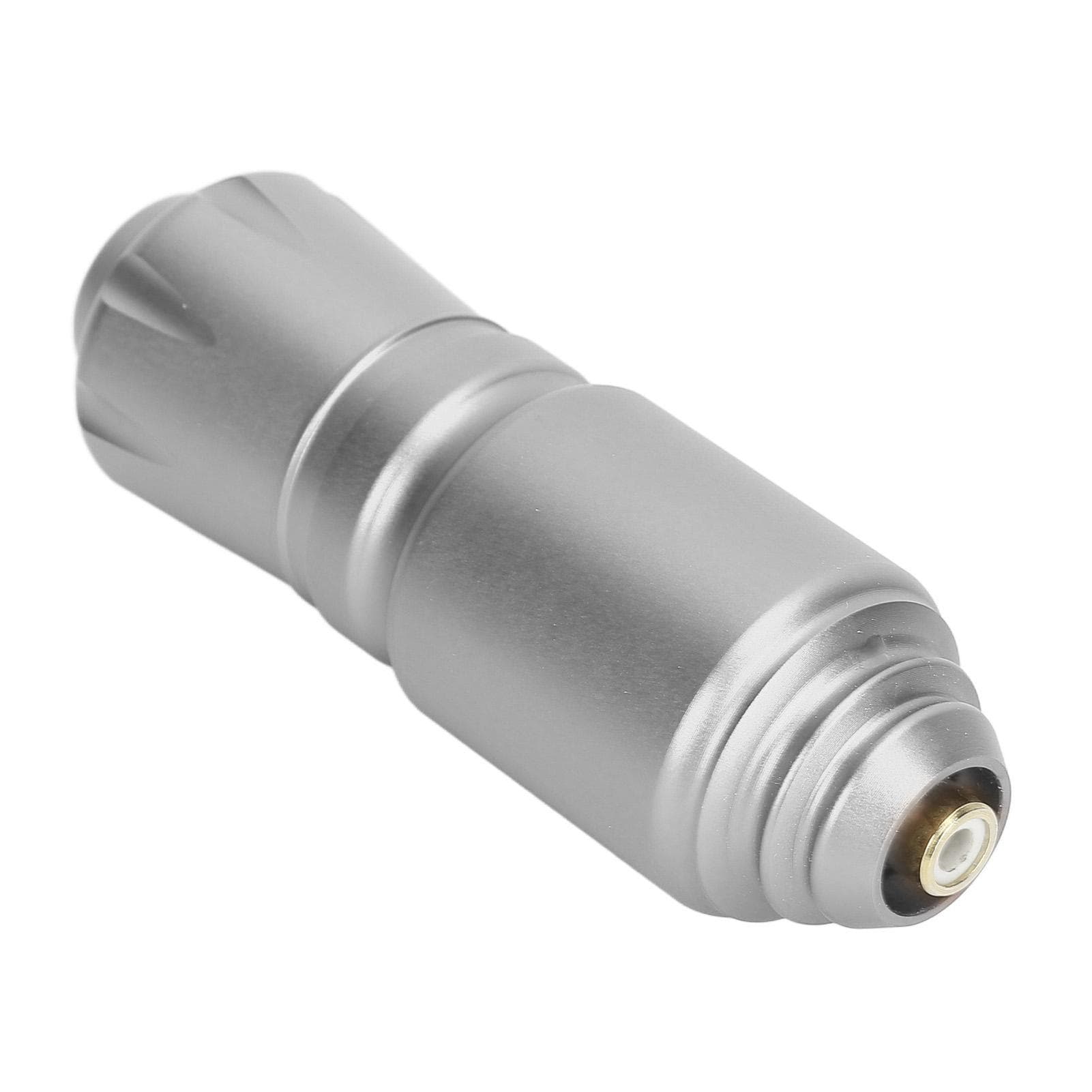 Rotary Tattoo Machine Short Pen Dual Adjustable Steel Balls RCA Interface Cartridge Needle Tattoo silver