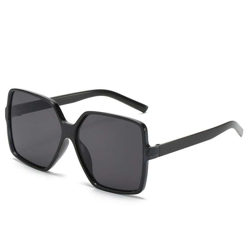 New Vintage Sunglasses Women Men Square Big Frame Retro Shades Fashion Designer Sun Glasses for Male Female MULTI