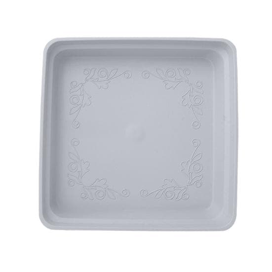 Plant Saucer Square High Density Plastic Drip Tray Indoor Outdoor Garden Pots Overwatering Prevention Saucer 36cm
