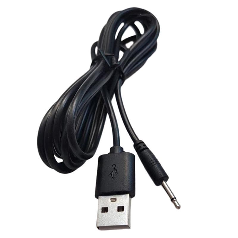 Usb To Audio Dc 2.5Mm Charging Cable Vibrator Charger Cord For Rechargeable Wand