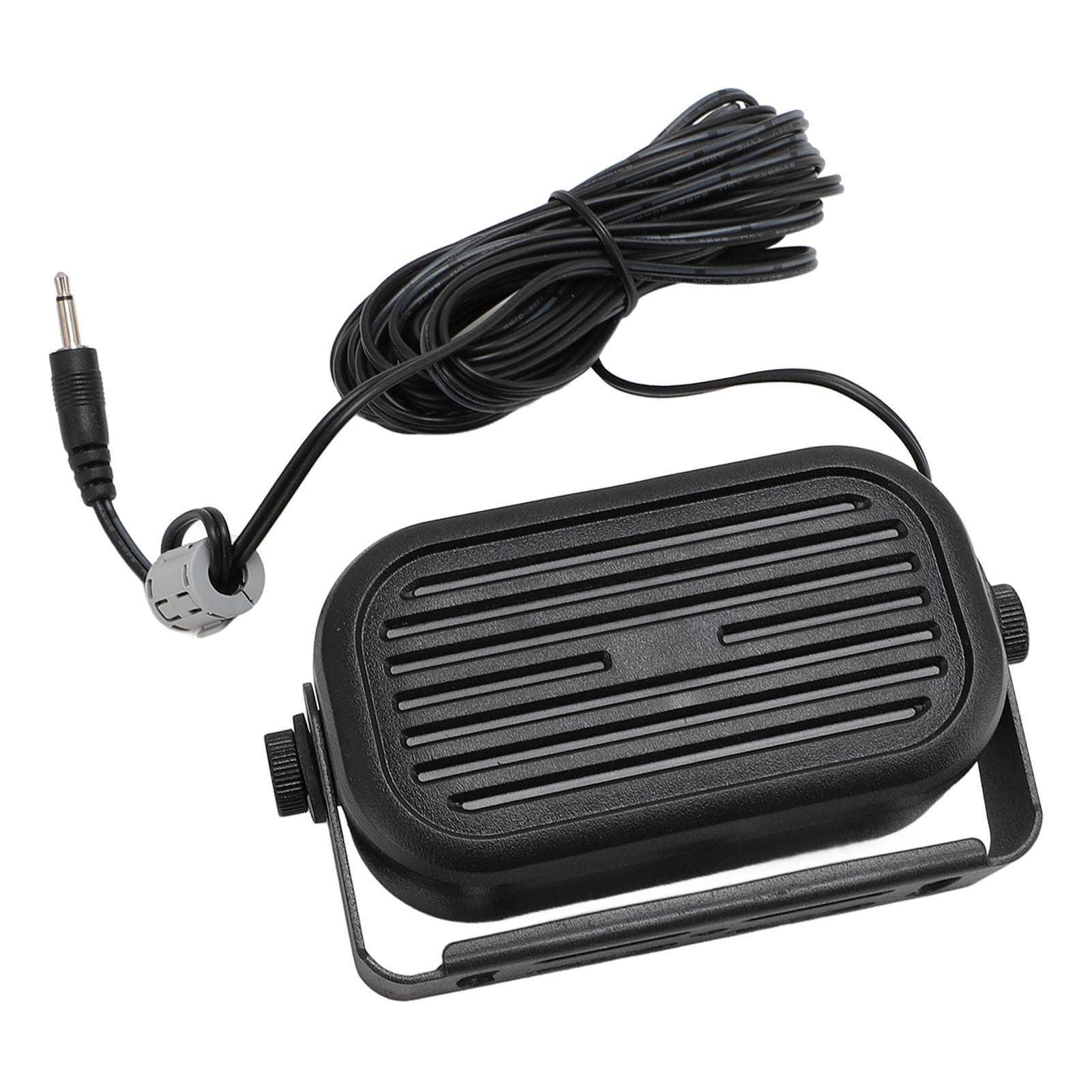 SP‑35L 3.5mm Car External Speaker 14.76ft Cable Length Mini External Speaker for CB Radio Ham Radio