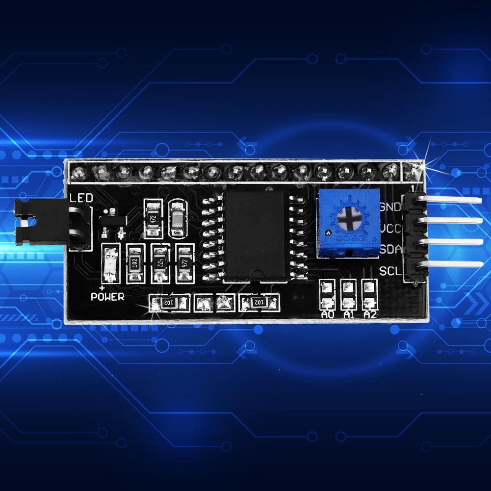 LCD1602 Adapter Board IICI2C Interface 5V Converter Module for 1602 LCD