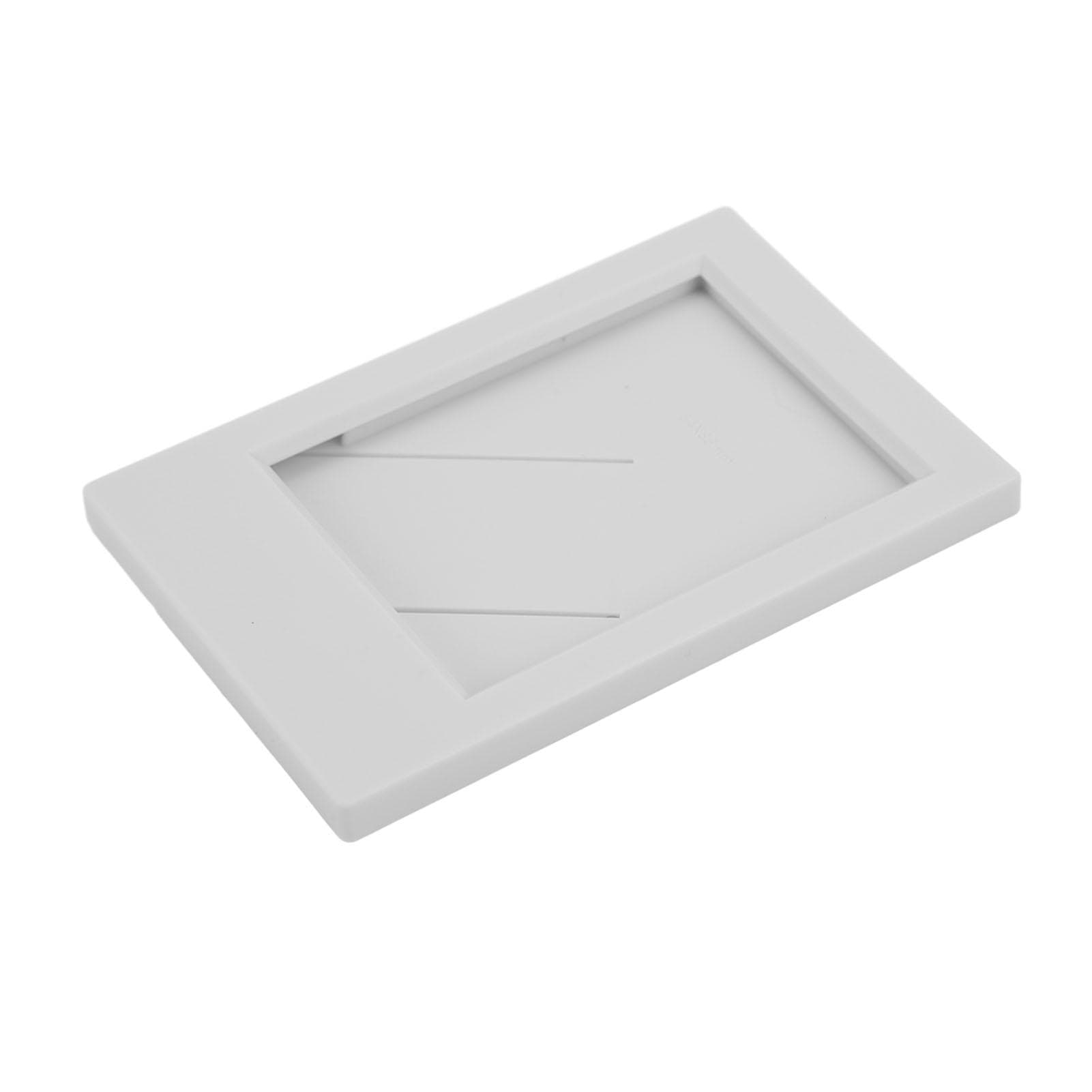 Photo Frame Plastic Rectangle Desktop Classical Stand Picture Frame for Fujifilm for Instax Mini gray