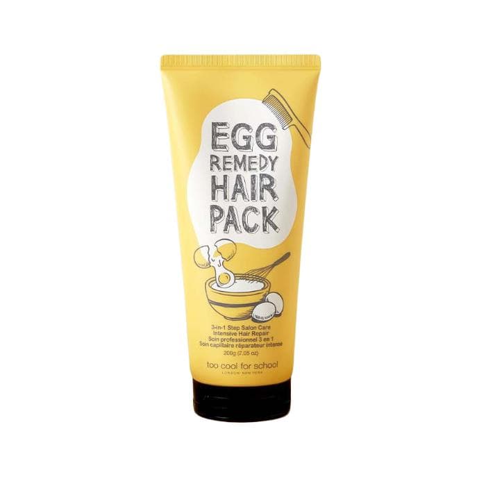 too cool for school Egg Remedy Hair Pack 200g (3 Options) #200g x 1pcs