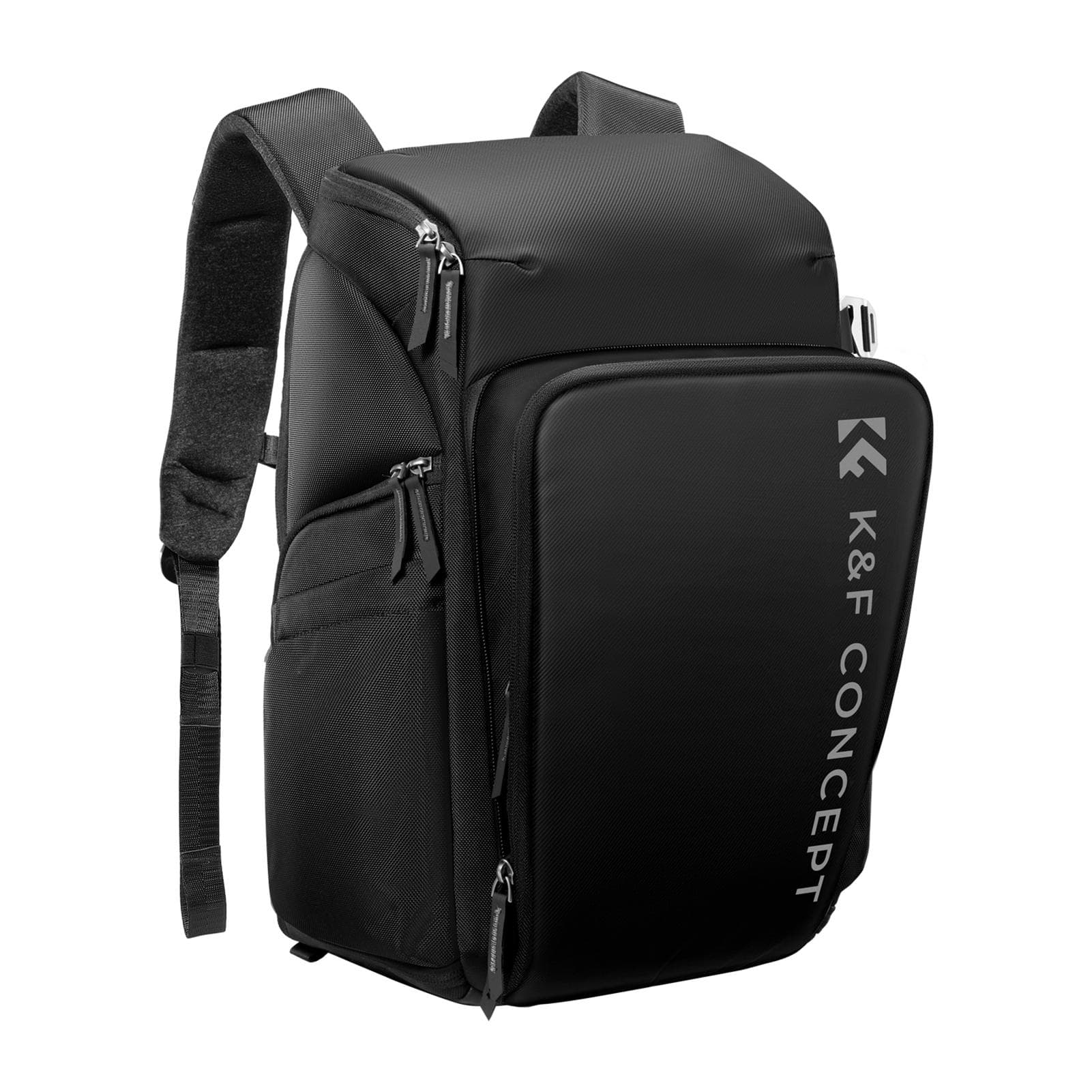 K&F CONCEPT KF13.128V3 25LCamera Backpack Photography Storager Bag Side Open Available for 15.6in black
