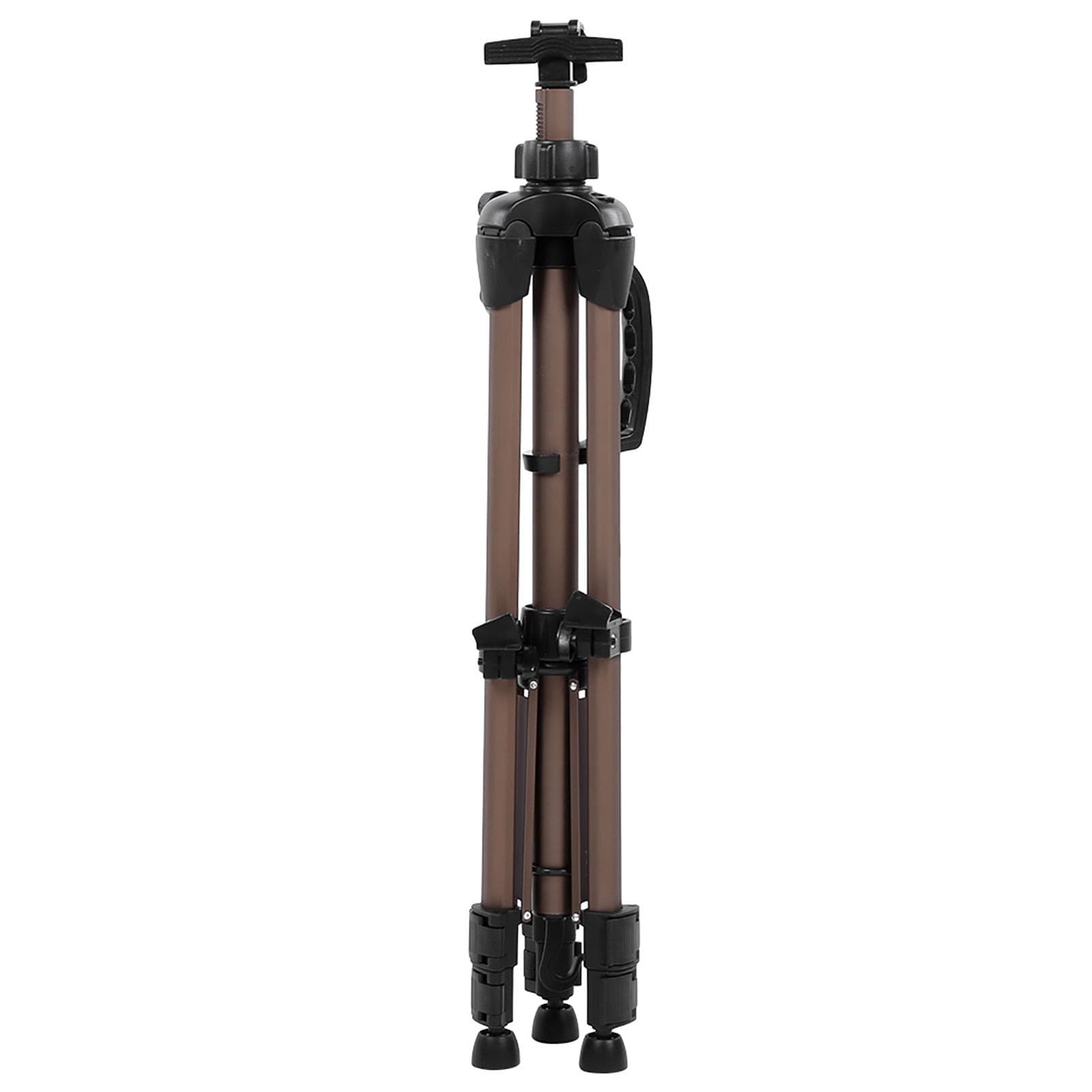 Easel Advertising Display Stand Aluminum Alloy Folding Metal Tripod Champagne ET‑0312