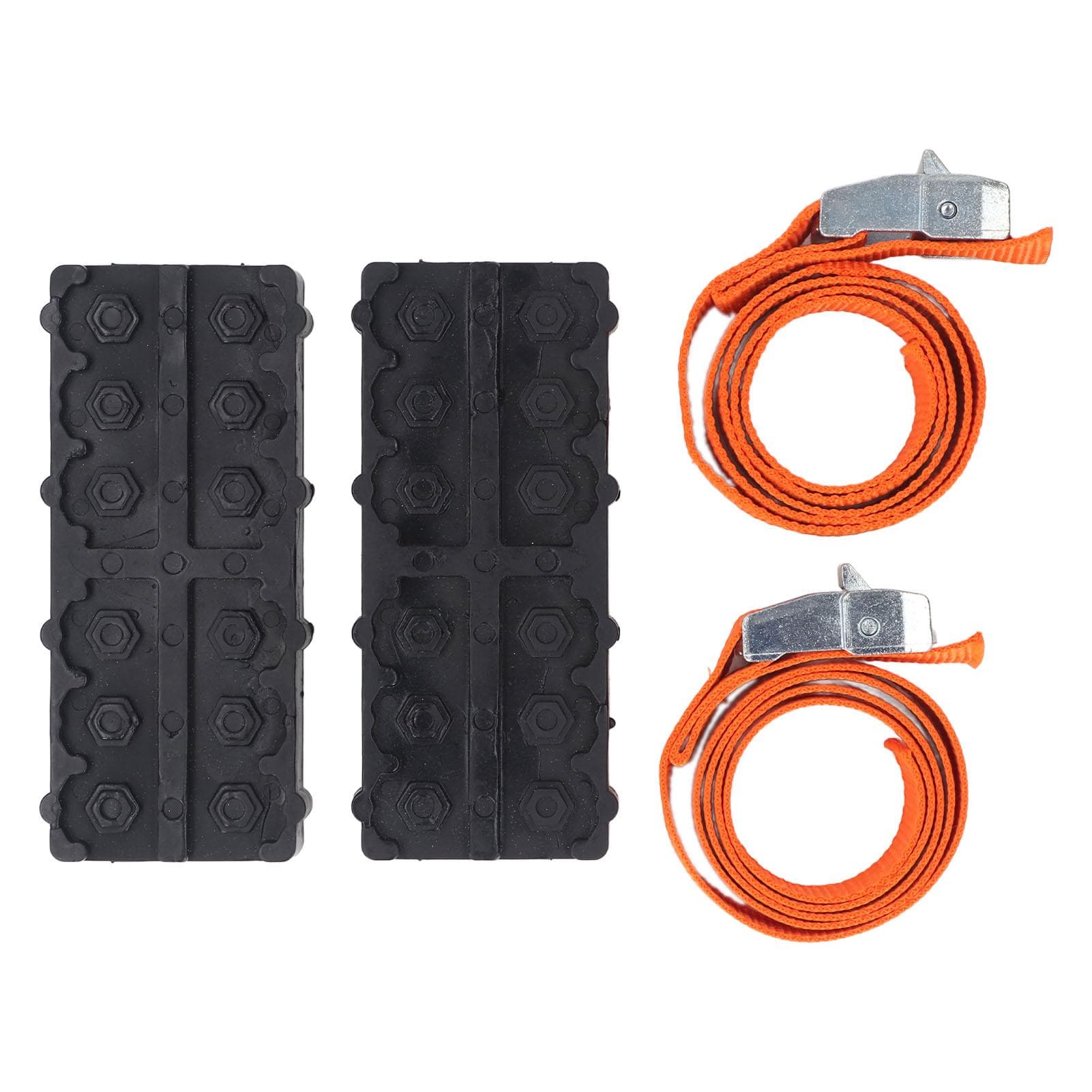 Off Road Traction Board Rubber Enhanced Grip Deformation Proof Tire Traction Mat for 4x4 4WD Car