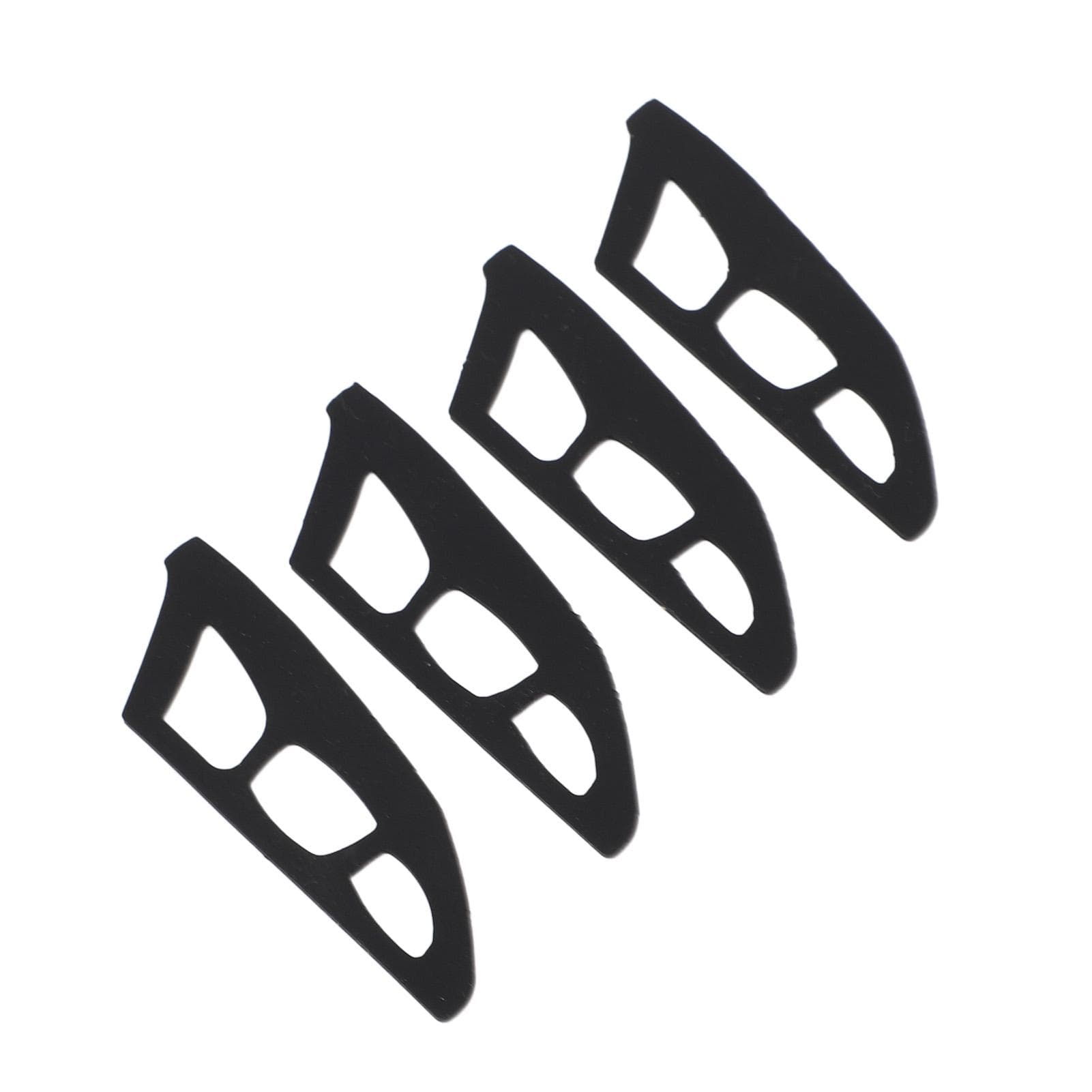 4Pcs Eyeshadow Shaper Silicone Portable Eyeshadow Stencil Guide Eye Makeup Aid Tool for Home Beauty