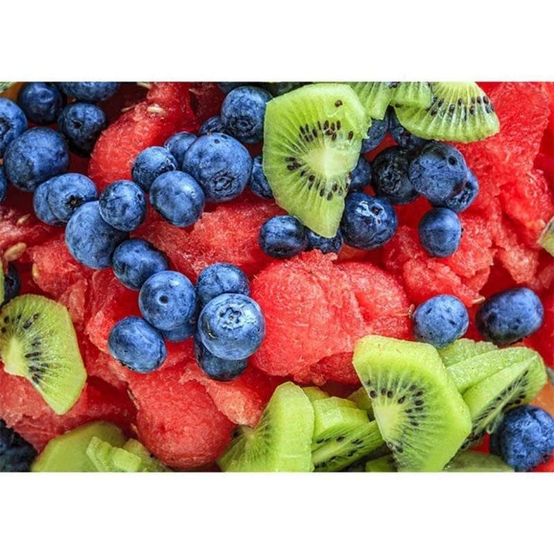 DIY Diamond Painting Wall Art Cross Stitch Fruits Picture Full Round Drill 5d Embroidery 20X30CM