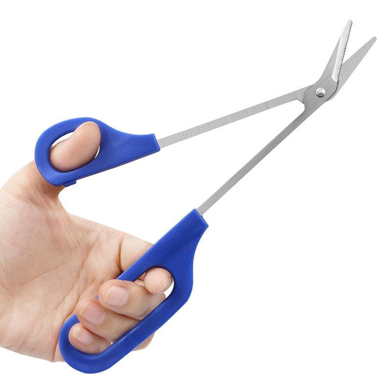 Long Reach Easy Grip Toe Nail Toenail Scissor Trimmer For Toenail Cutter Clipper Manicure Pedicure Trimming Tool