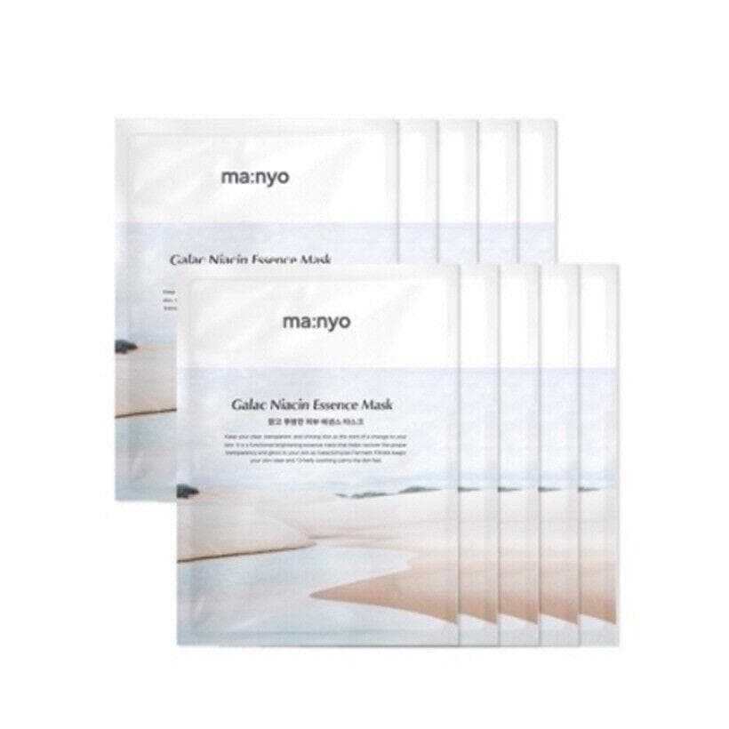 Manyo Galac Niacin Essence Mask 10ea AUTHENTIC STORE