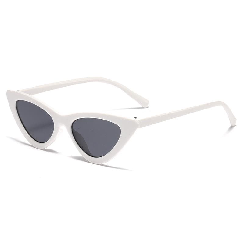 New Retro Triangle Cat Eye Kids Sunglasses Trendy Candy Color Cute Boys Girls Glasses