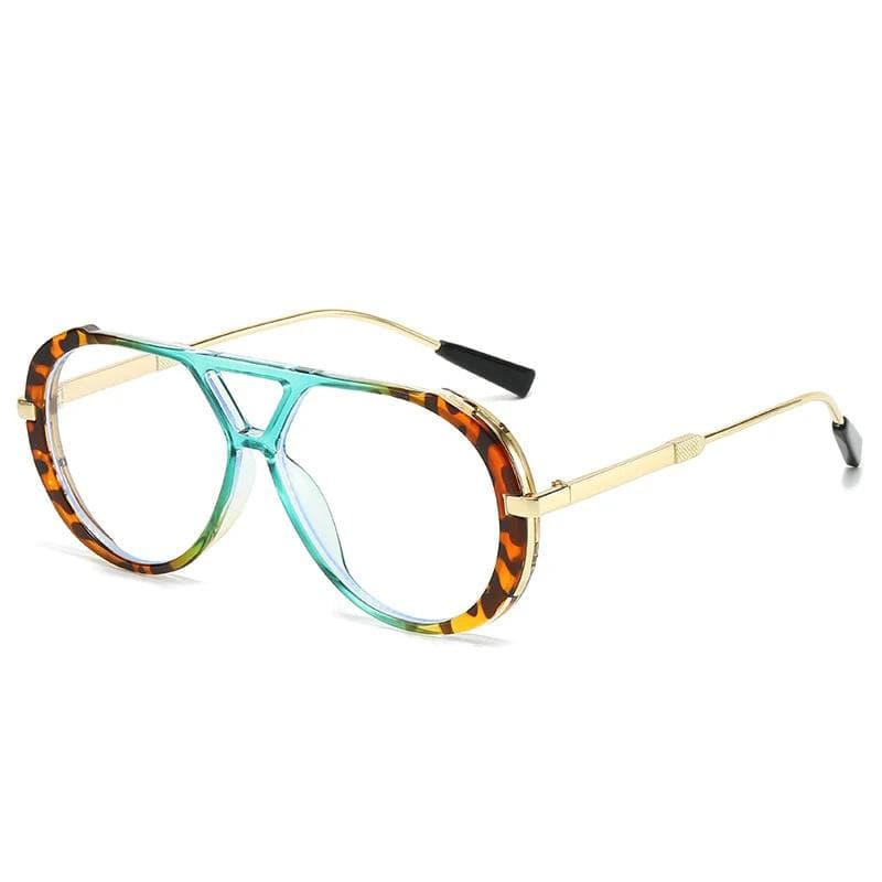 Classic Metal Oval Sunglasses for Women Men Vintage Style Black Frame Summer Fashion UV400 Shades
