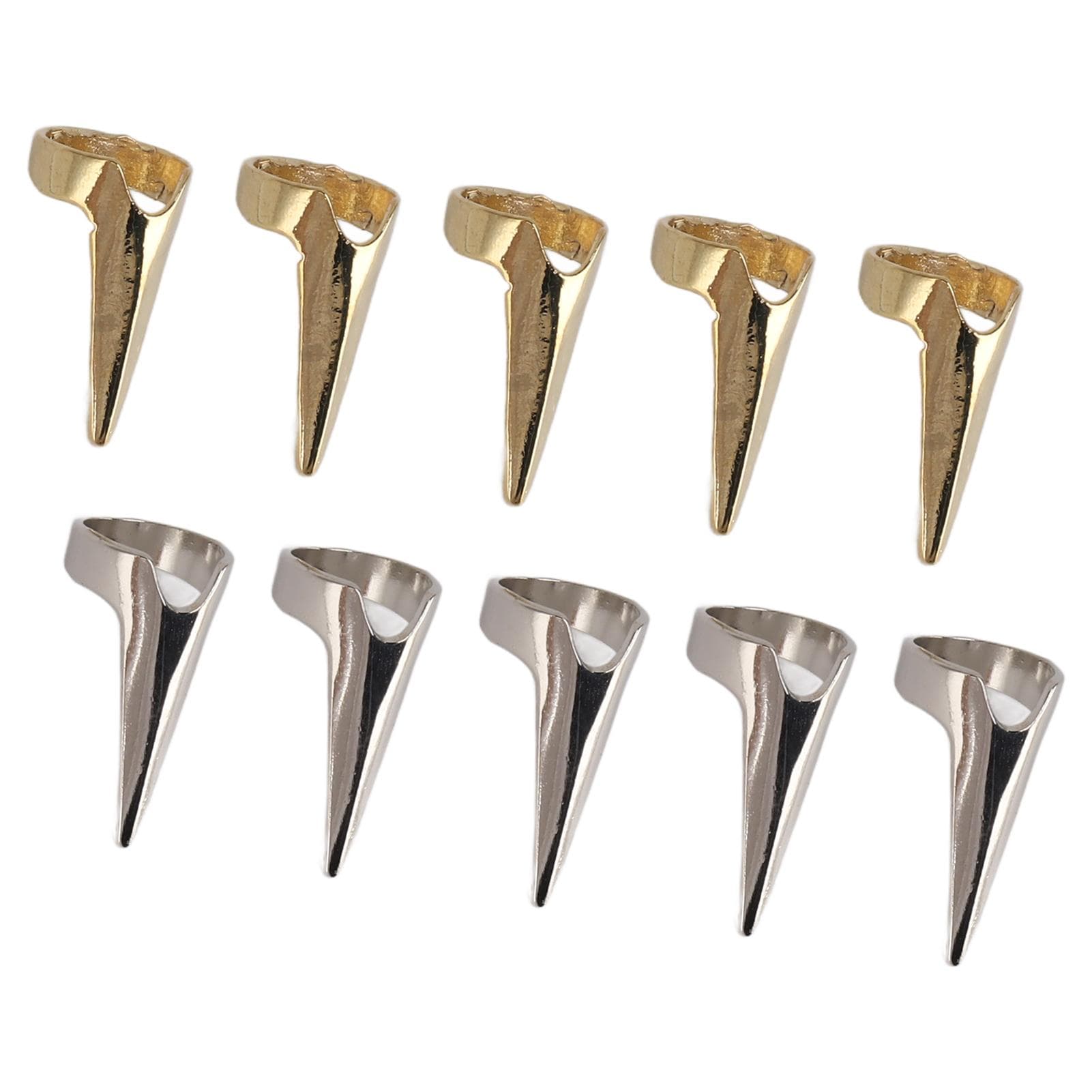10PCS Hair Parting Ring Hair Selecting Tool for Halloween Cosplay Sectioning Hair Extensions