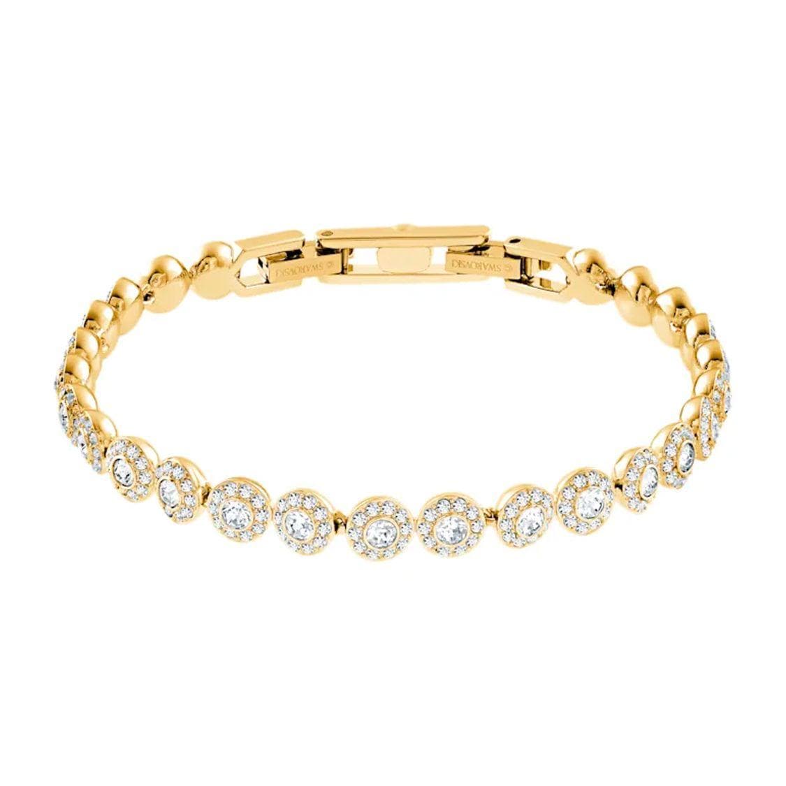 Swarovski Crystal Bracelet Women bracelets Gold 5505469 Box (Random Color)