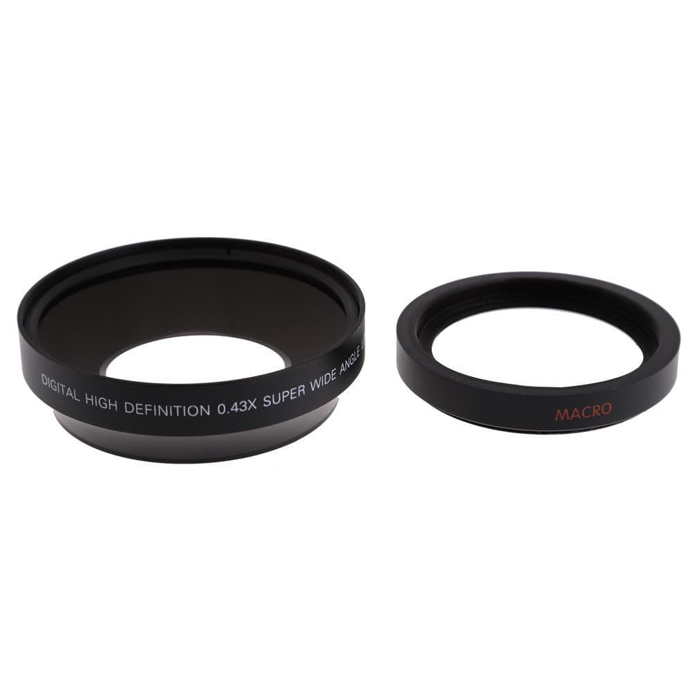 67mm Digital 0.43 SuPer Wide Angle Lens With Macro Japan Optics for Canon Rebel T5i