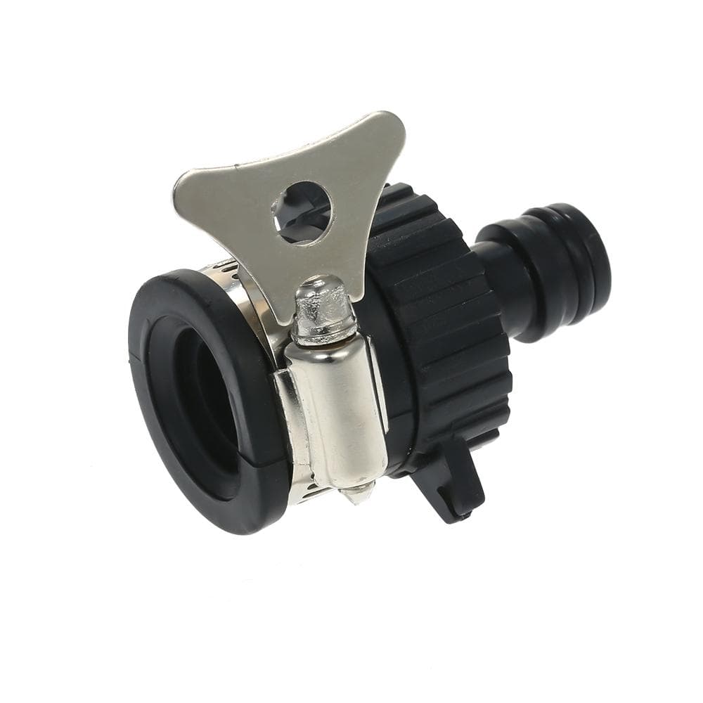Universal Tap Connector Adapter Faucet Adapter  Quick Joint Multifunction black