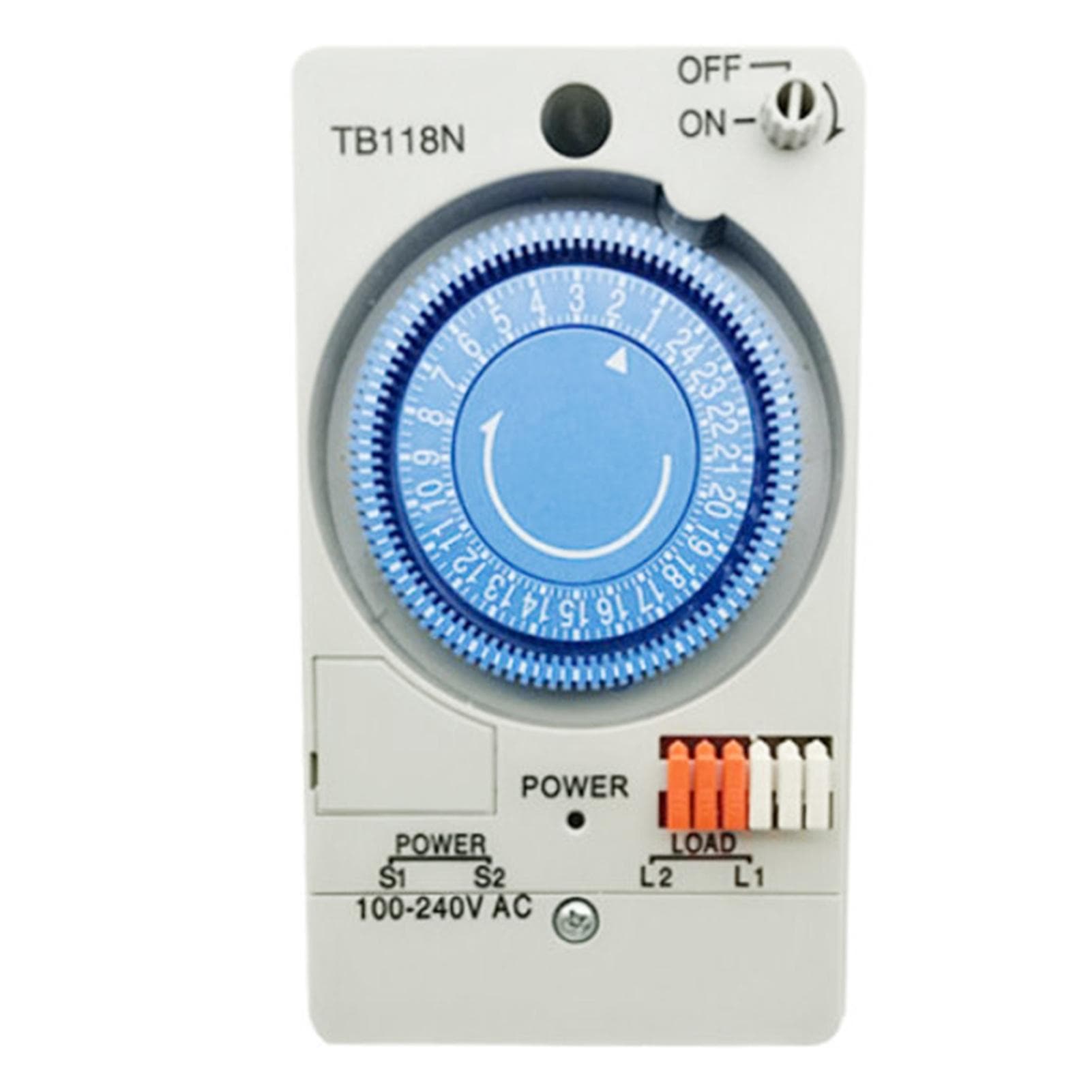 Mechanical Time Switch Built in Battery Microcomputer Timer Controller for Industrial Use