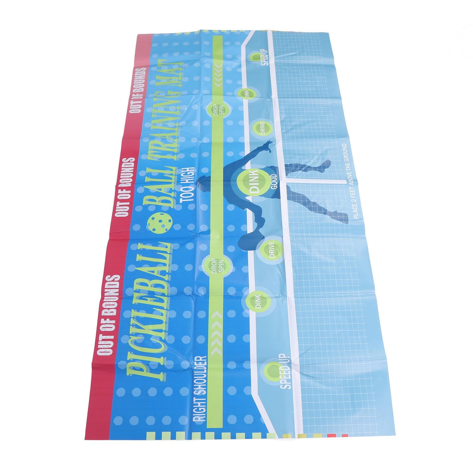 Pickleball Training Pad Wall Adhesive Pickleball Practice Rebounder Board Training Aid for Indoor